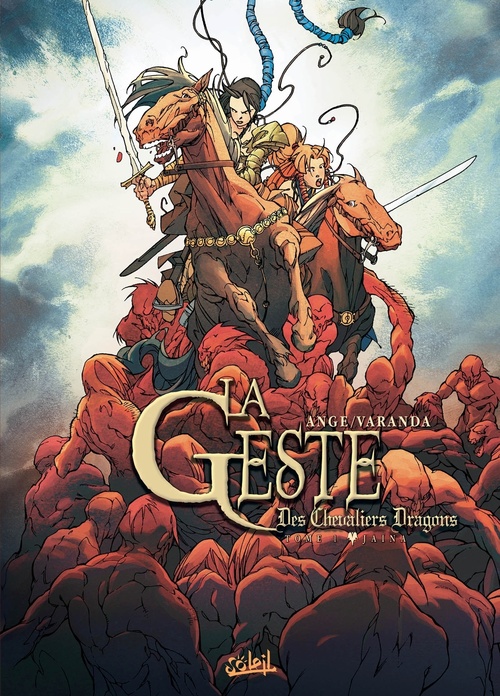 Couverture ebook de La Geste des Chevaliers Dragons T01 - Jaïna, de  Ange