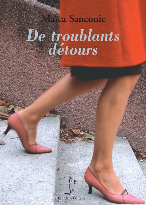 ebook cover of De troublants détours, by Maïca Sanconie