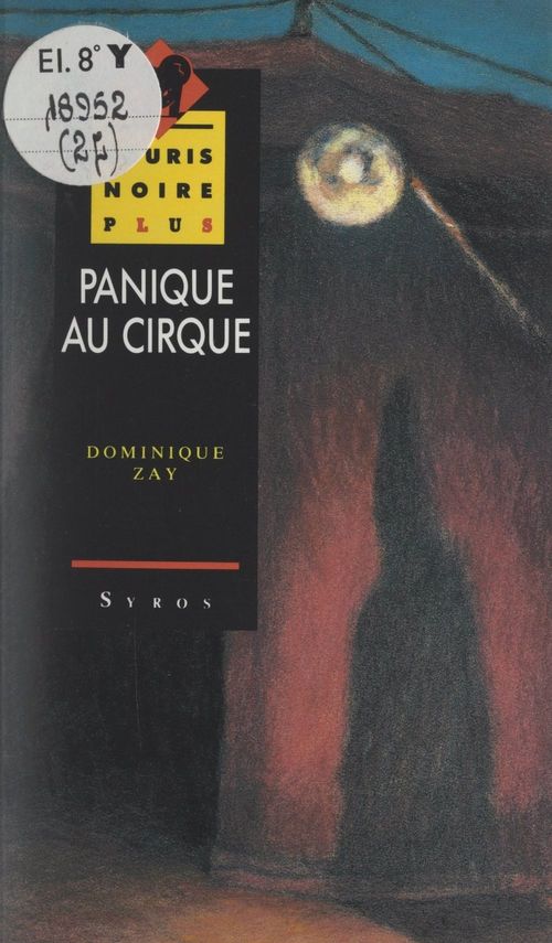 ebook cover of Panique au cirque, by Dominique Zay
