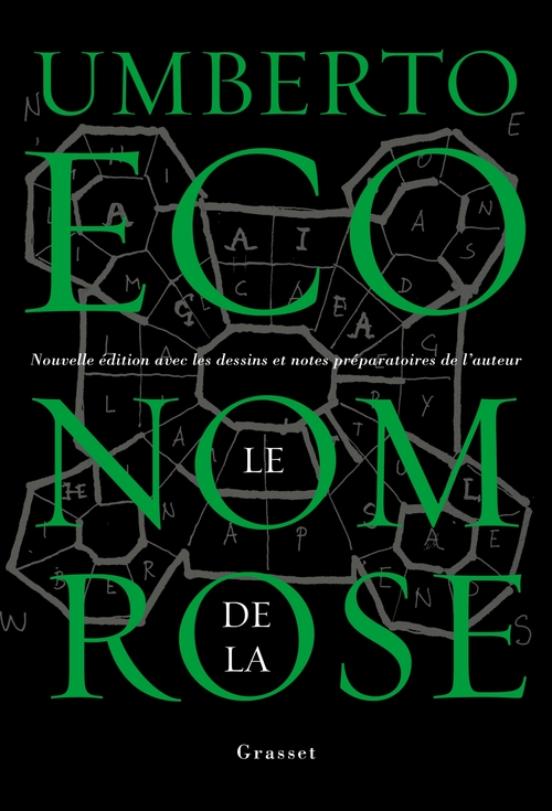 ebook cover of Le Nom de la Rose, by Umberto Eco