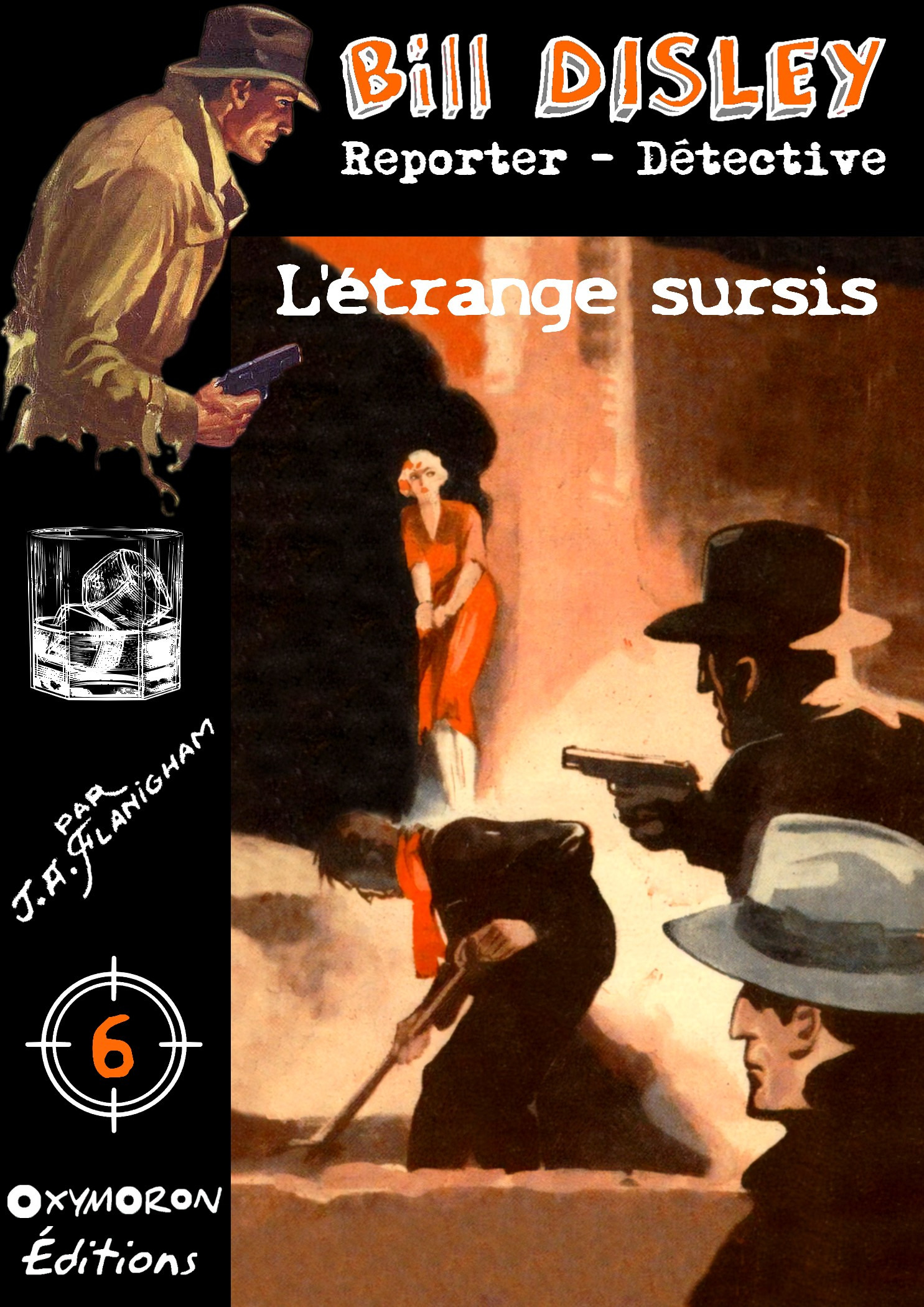Couverture ebook de L'étrange sursis, de J.A. Flanigham