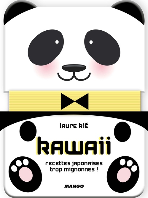 Couverture ebook de Kawaii, recettes japonaises trop mignonnes !, de Laure Kié