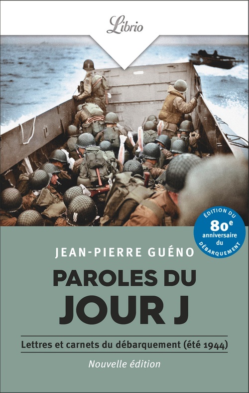 ebook cover of Paroles du Jour J. Lettres et carnets du Débarquement, été 1944, by Collectif