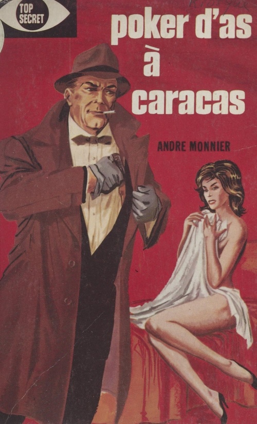 Couverture ebook de Poker d'as à Caracas, de Andre Monnier