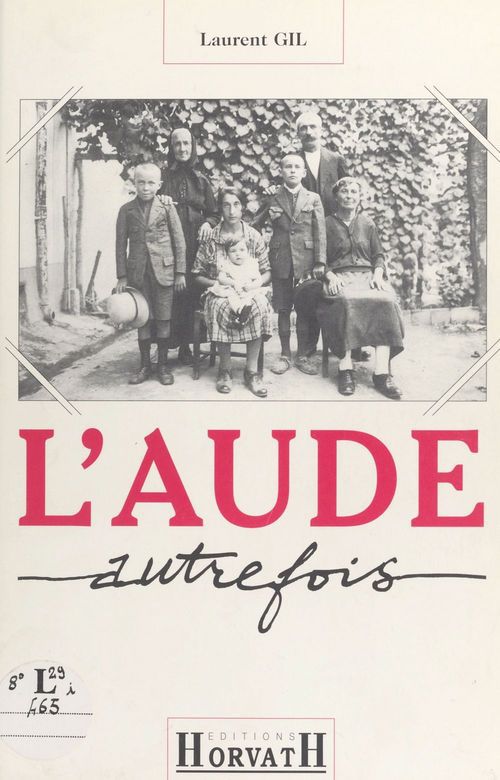 Couverture ebook de L'Aude autrefois, de Gil