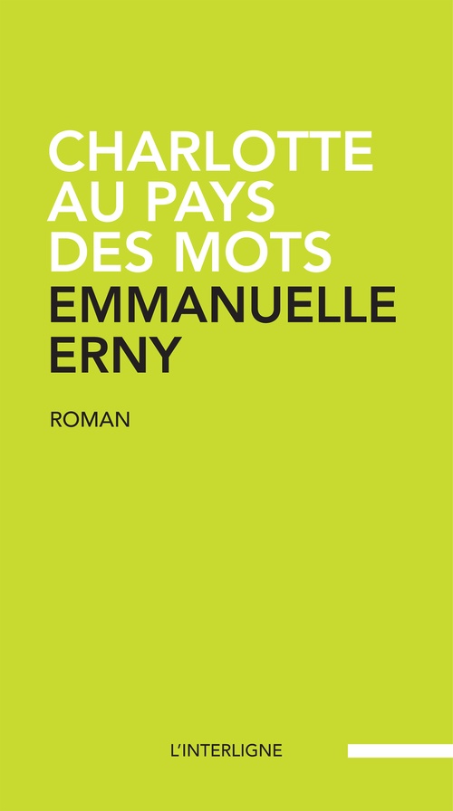 Couverture ebook de Charlotte au pays des mots, de Emmanuelle Erny