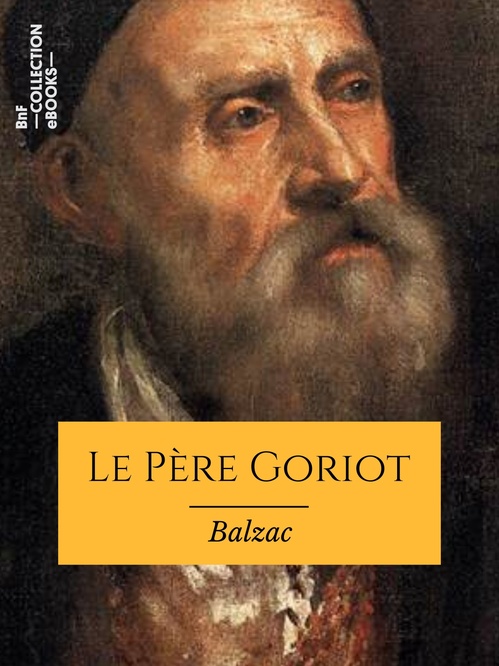 ebook cover of Le Père Goriot, by Honoré de Balzac