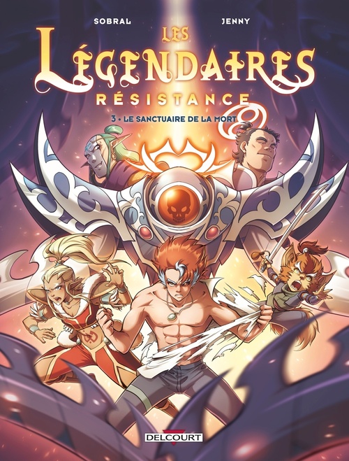 ebook cover of Les Légendaires - Resistance T03 - Le Sanctuaire de la mort, by Patrick Sobral