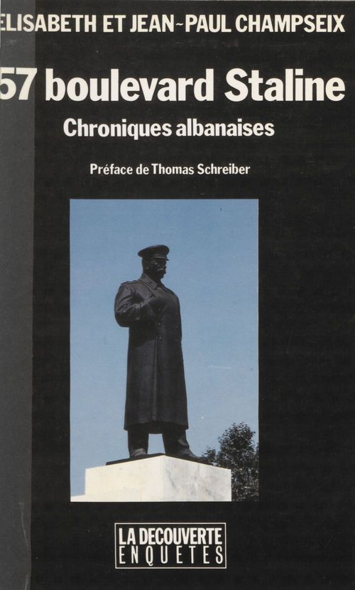 Couverture ebook de 57, boulevard Staline, de Elisabeth Champseix