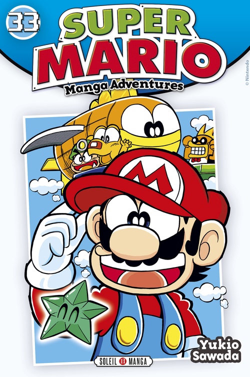 ebook cover of Super Mario Manga Adventures T33, by Nintendo, Yukio Sawada