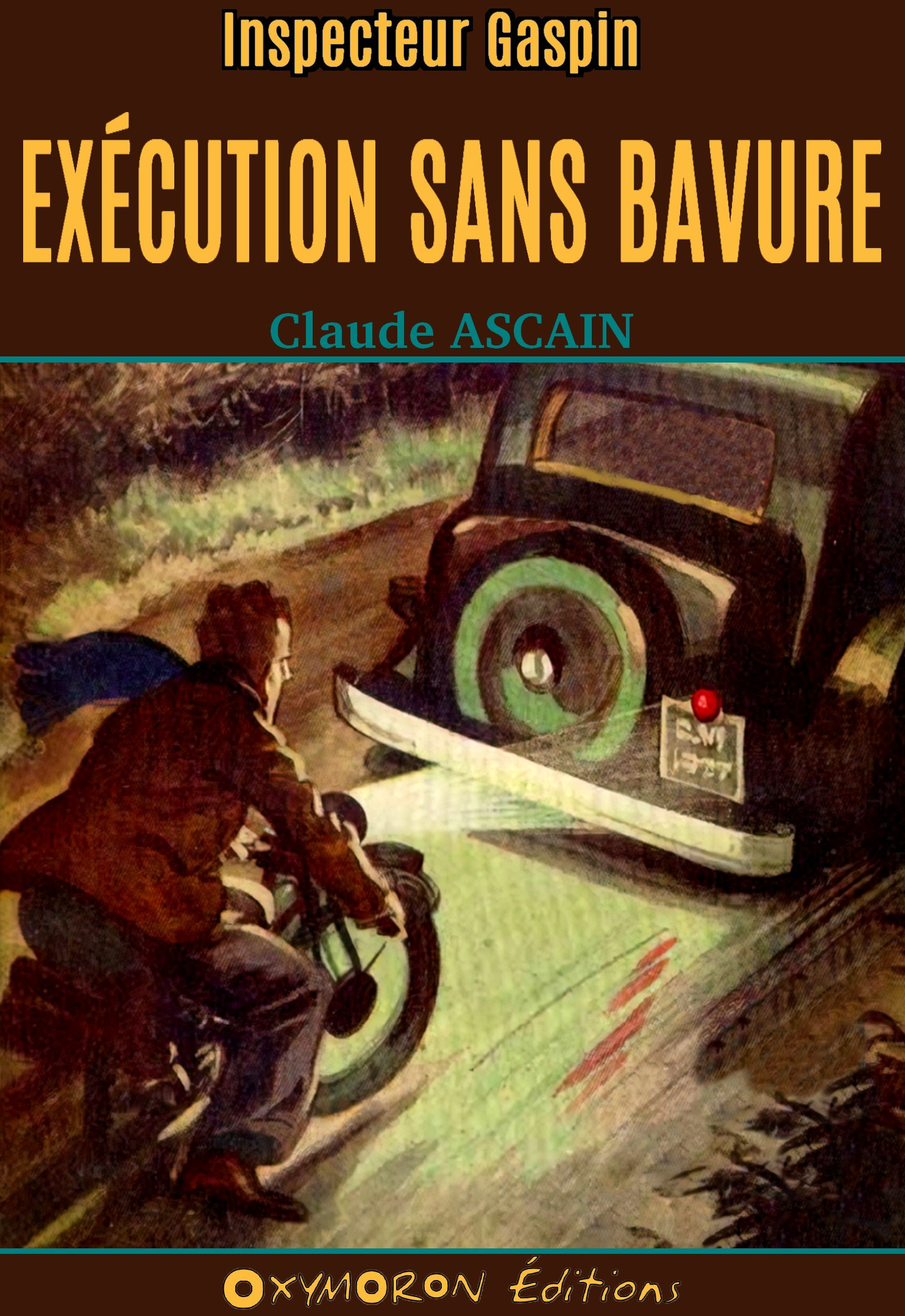 Couverture ebook de Exécution sans bavure, de Claude Ascain