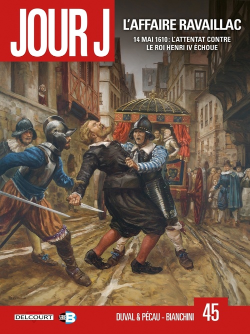 ebook cover of Jour J T45 - L'Affaire Ravaillac, by Fred Blanchard