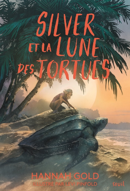 ebook cover of Silver et la lune des tortues, by Hannah Gold