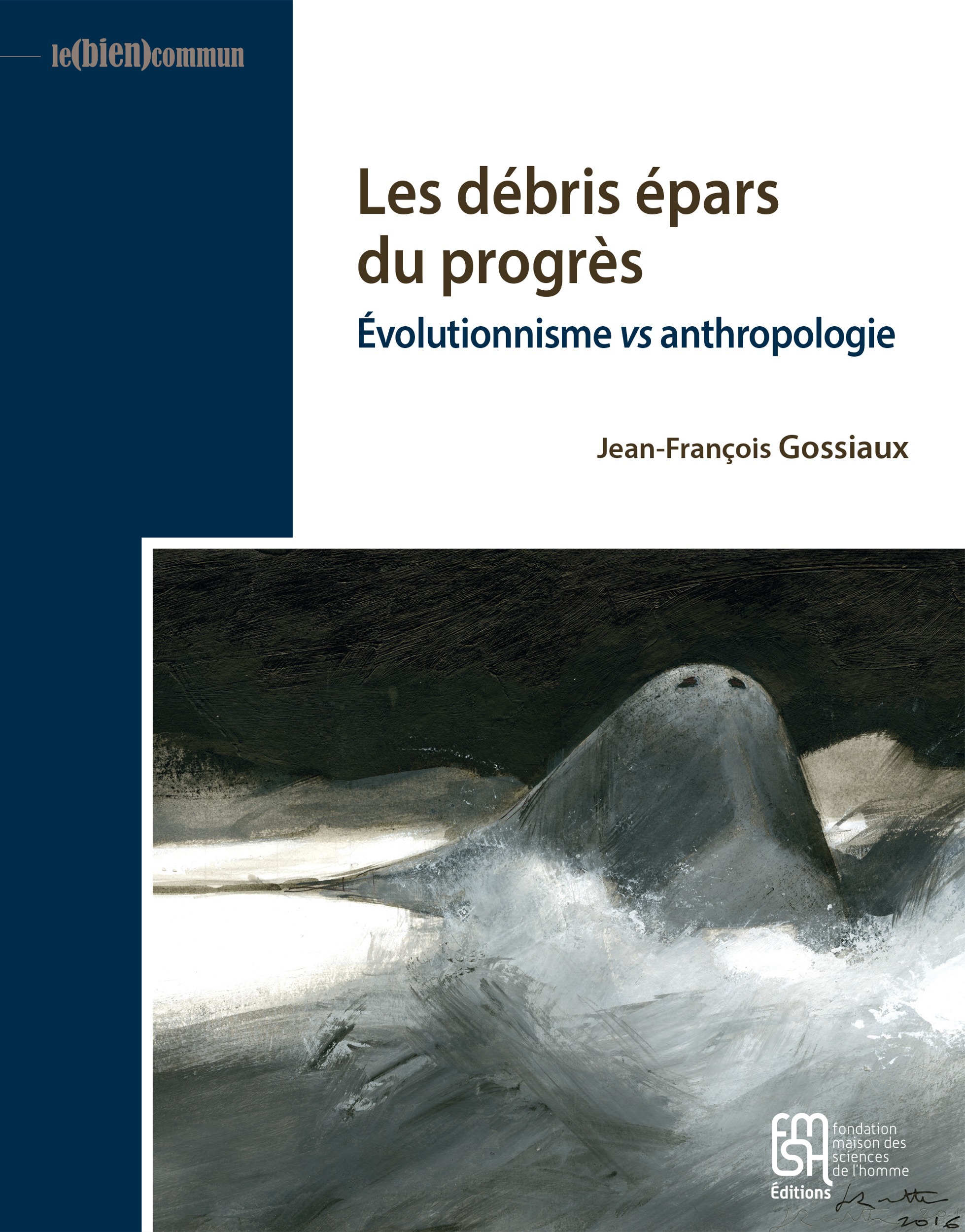Couverture ebook de Les débris épars du progrès, de Jean-François Gossiaux