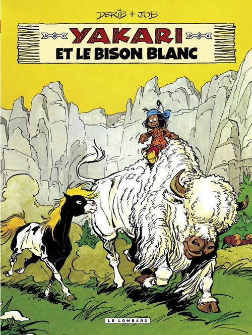 Couverture ebook de Yakari - tome 02 - Yakari et le bison blanc, de Job, Derib