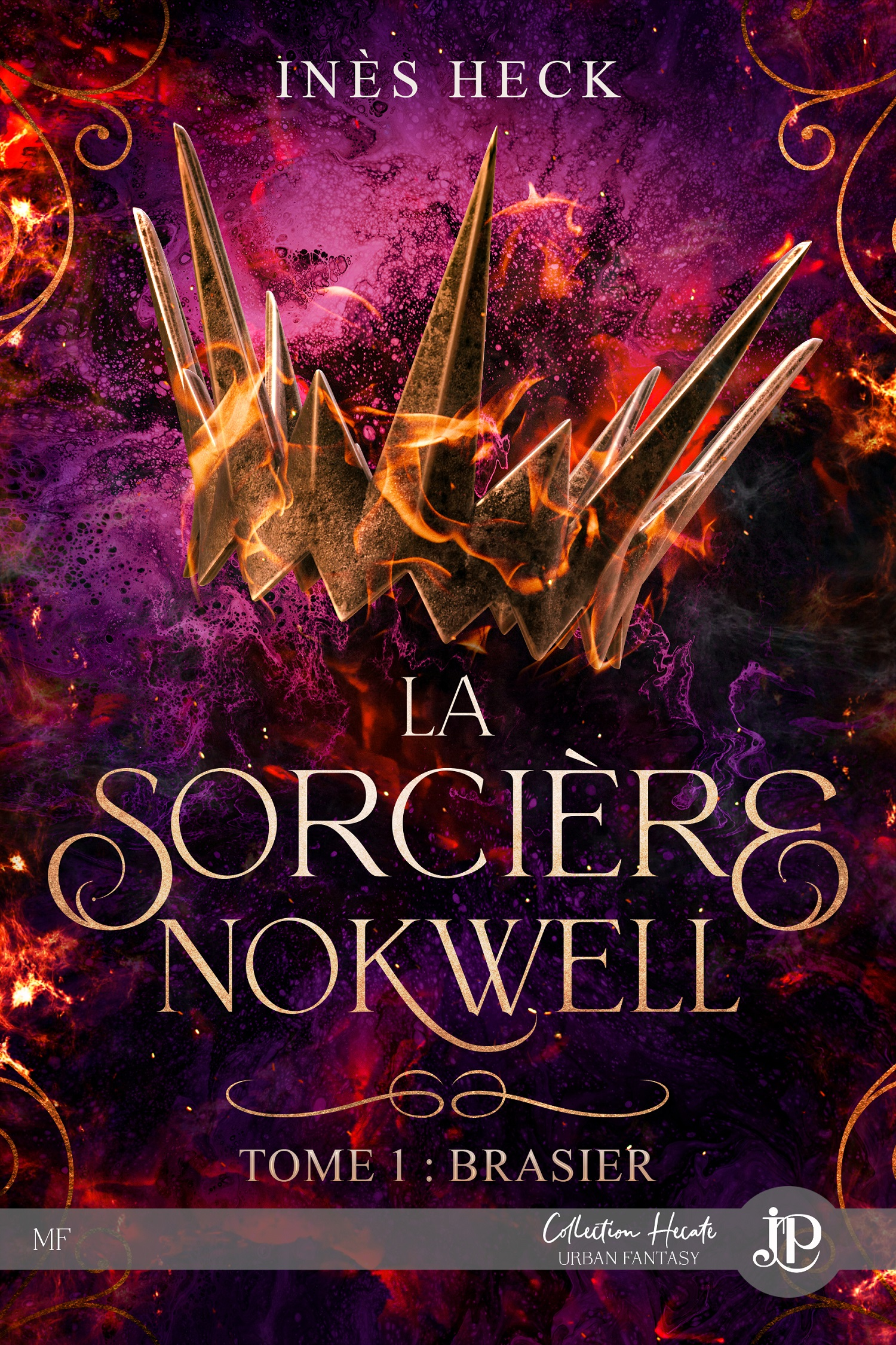ebook cover of Brasier, by Inès Heck