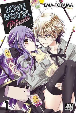 Couverture ebook de Love Hotel Princess T01, de Ema Toyama