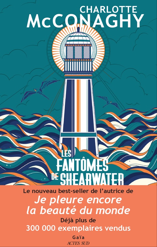 ebook cover of Les Fantômes de Shearwater, by Charlotte McConaghy