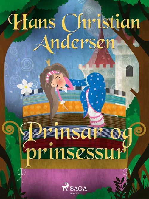 ebook cover of Prinsar og prinsessur, by H.C. Andersen