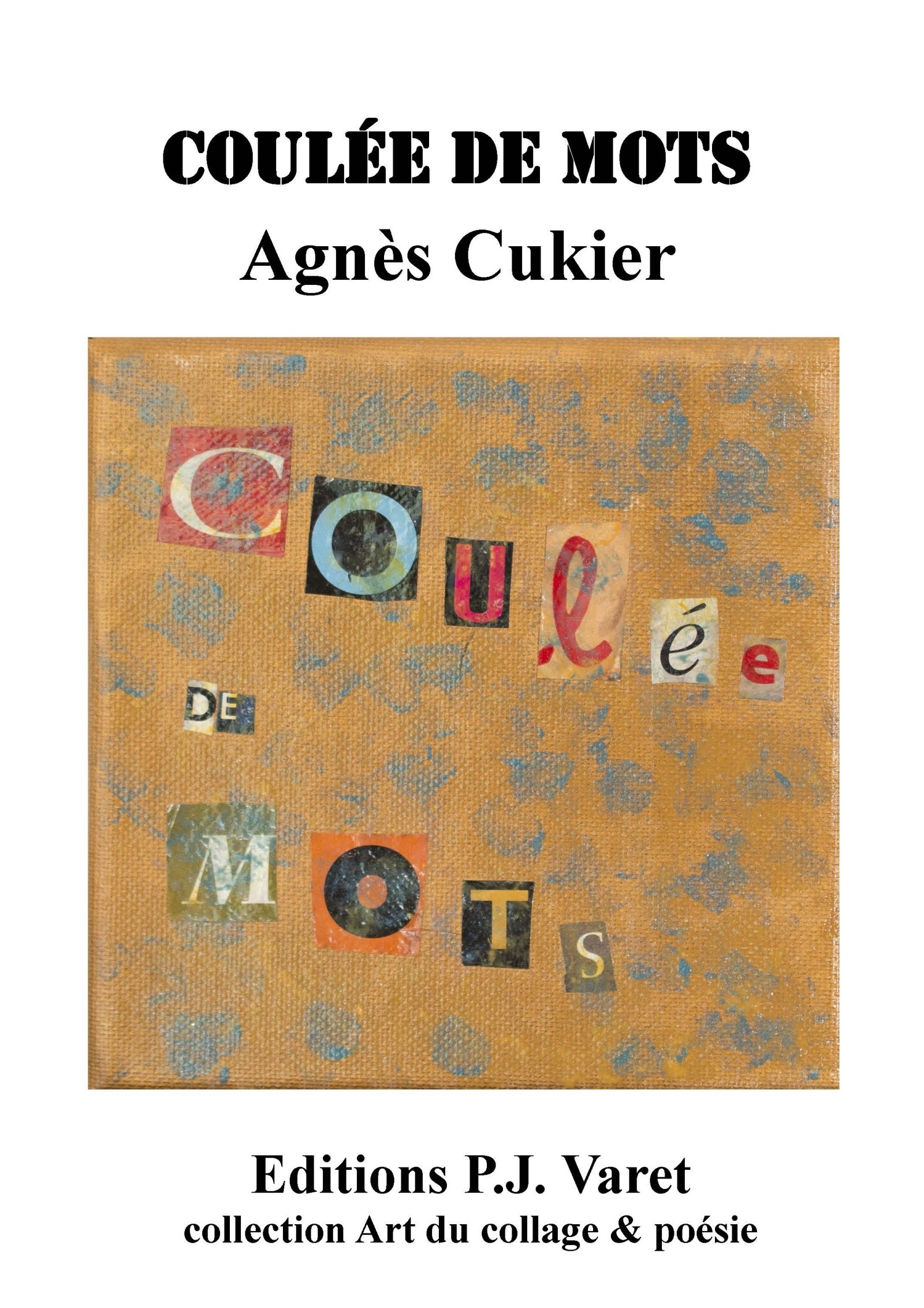Couverture ebook de Coulée de mots, de Agnès Cukier