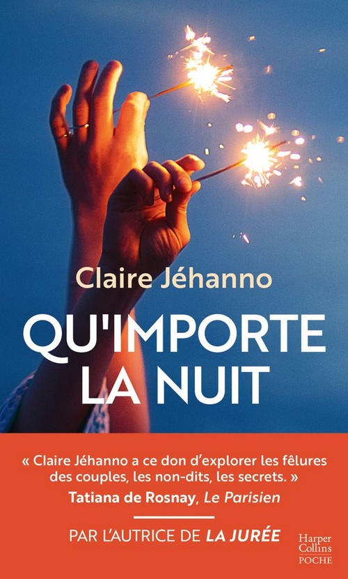 Couverture ebook de Qu'importe la nuit, de Claire Jéhanno