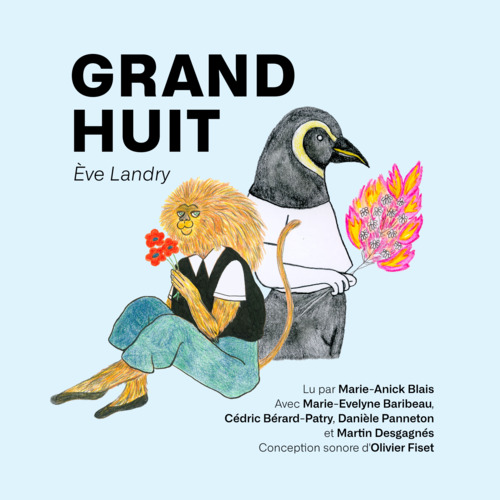 audiobook cover of Grand Huit, by Eve Landry
