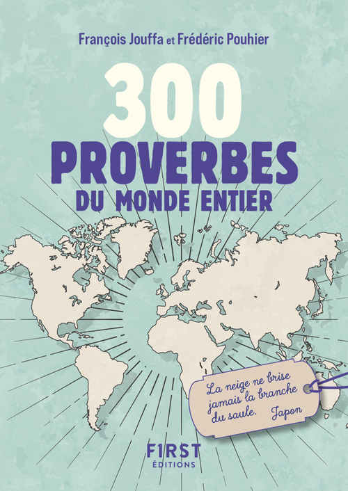 Couverture ebook de Petit livre de - 300 proverbes du monde entier NE, de François Jouffa, Frédéric Pouhier