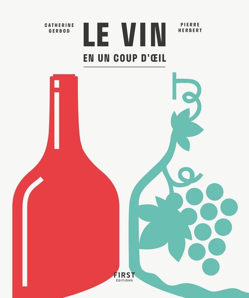 ebook cover of Le Vin en un coup d'oeil, by Catherine Gerbod, Pierre Herbert