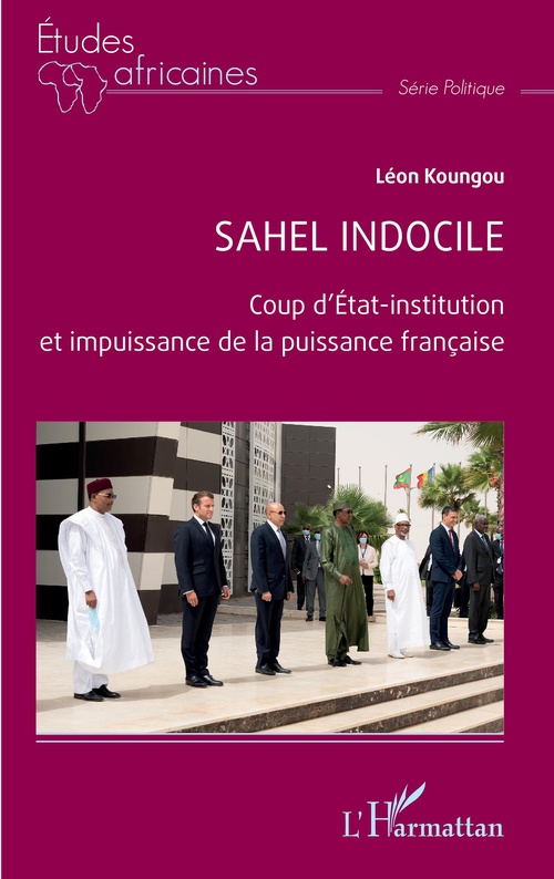 ebook cover of Sahel indocile, by Léon Koungou