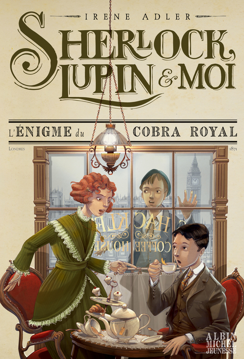 Couverture ebook de L'Enigme du cobra royal, de Irene Adler