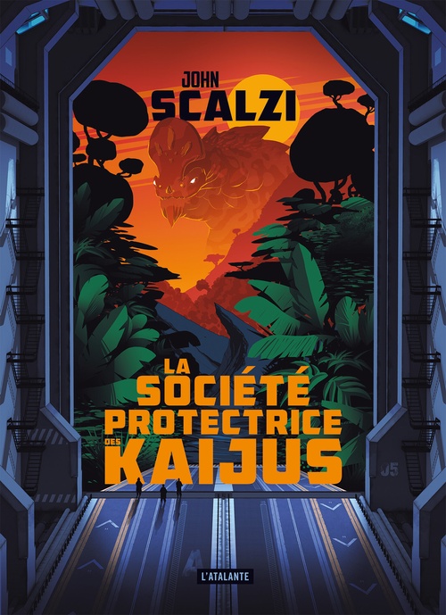 ebook cover of La Société protectrice des kaijus, by John Scalzi