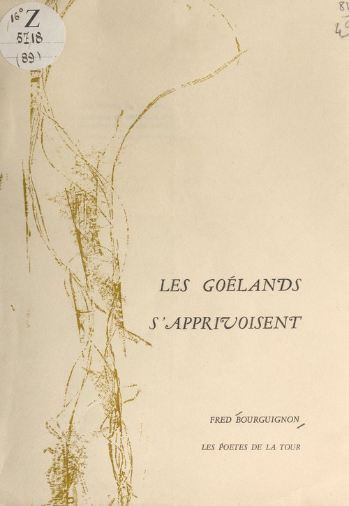 ebook cover of Les goélands s'apprivoisent, by Fred Bourguignon