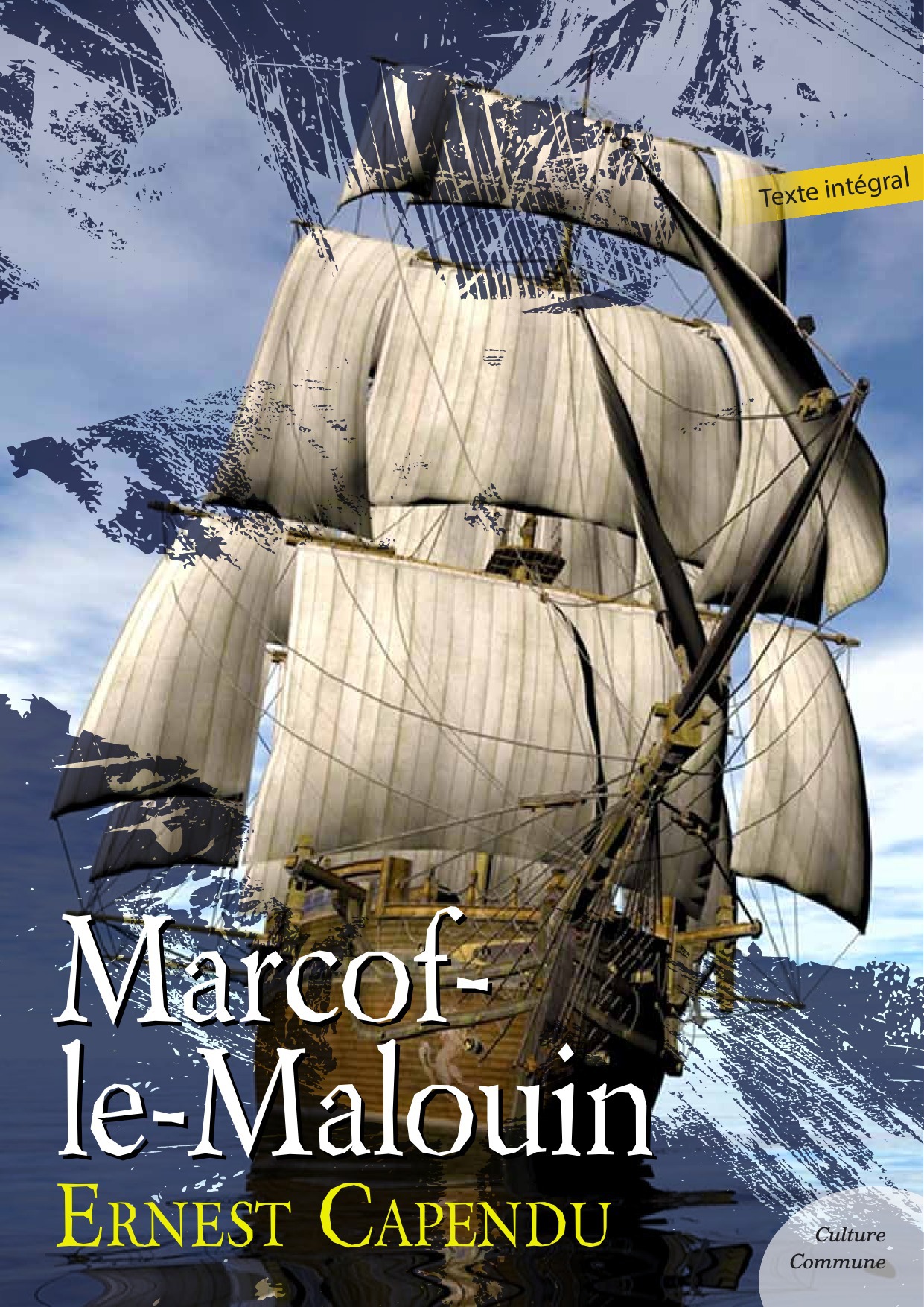 ebook cover of Marcof-le-Malouin, by Ernest Capendu