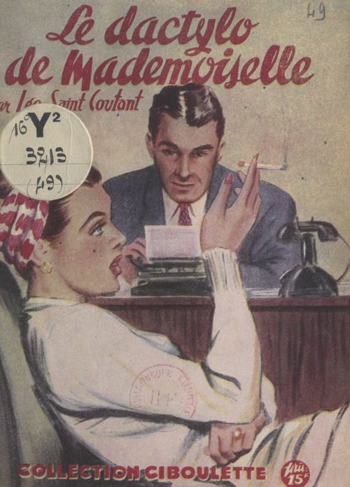 Couverture ebook de Le dactylo de mademoiselle, de Leo Saint-Coutant