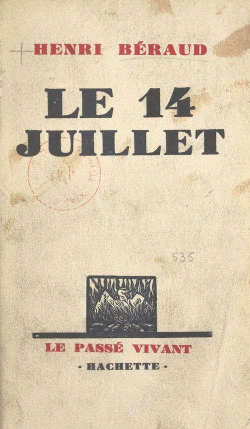 ebook cover of Le 14 juillet, by Henri Béraud