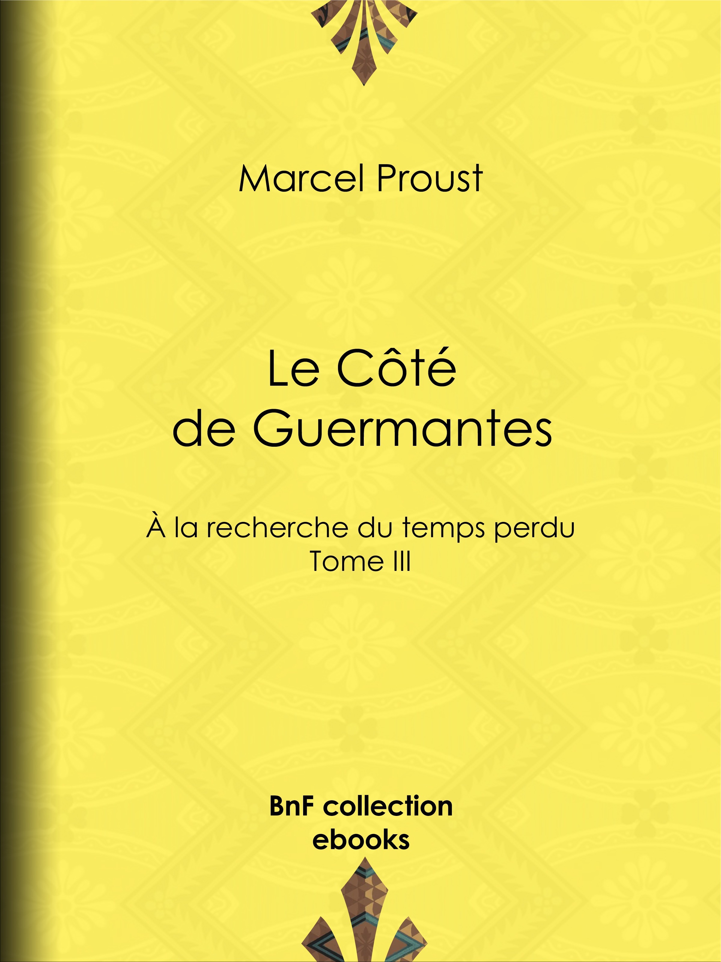 Couverture ebook de Le Côté de Guermantes, de Marcel Proust