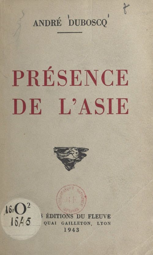 ebook cover of Présence de l'Asie, by Andre Duboscq