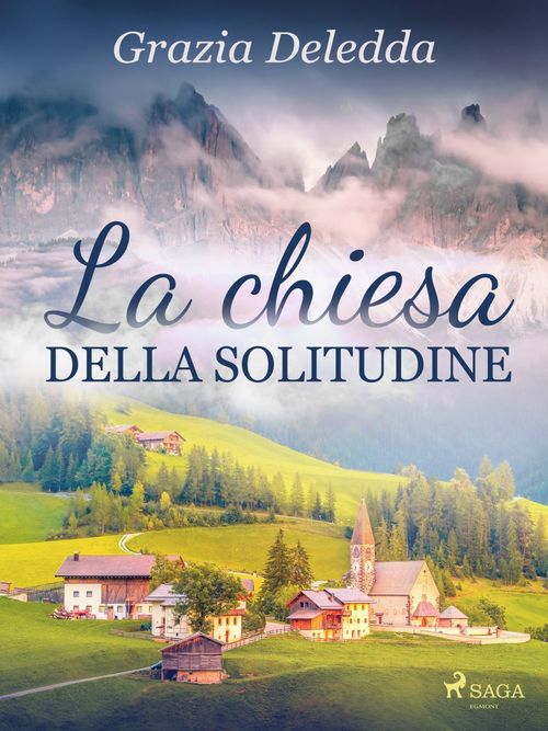 Couverture ebook de La chiesa della solitudine, de Grazia Deledda