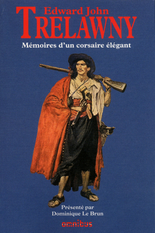 Couverture ebook de Mémoires d'un corsaire élégant, de Trelawny Edward John