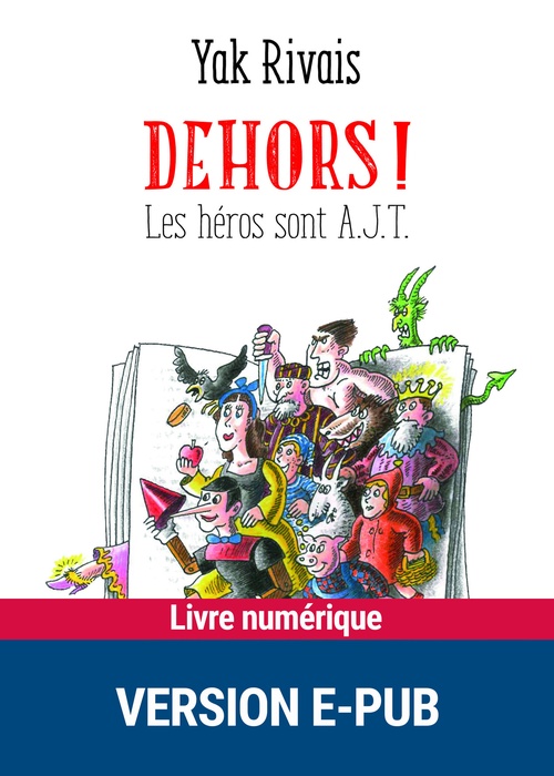 ebook cover of Dehors !, by Yak Rivais