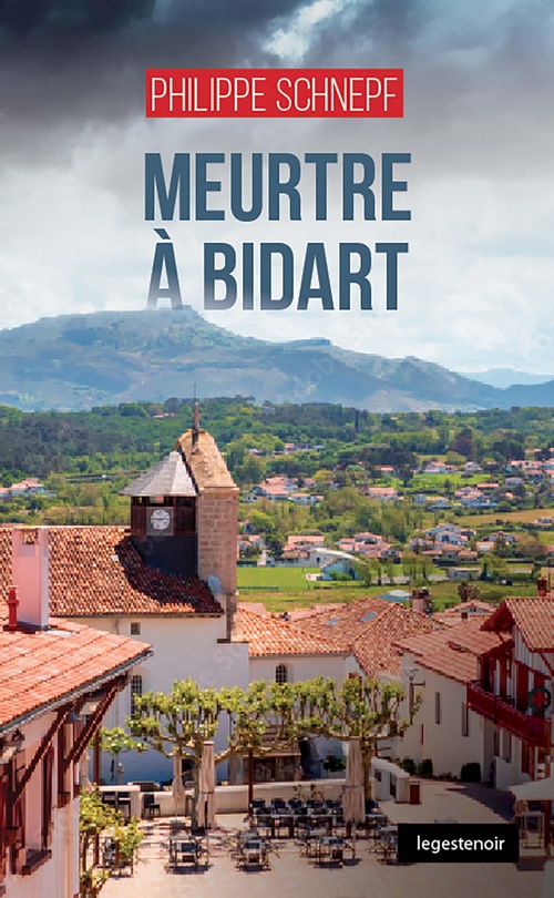 Couverture ebook de Meurtre à Bidart, de Philippe Schnepf