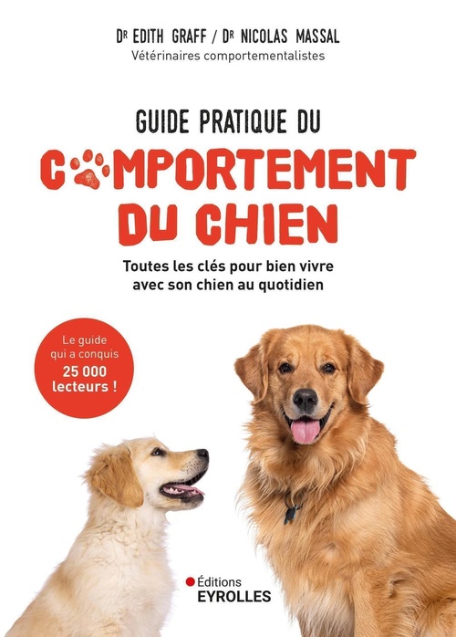Couverture ebook de Guide pratique du comportement du chien, de Edith Graff, Nicolas Massal