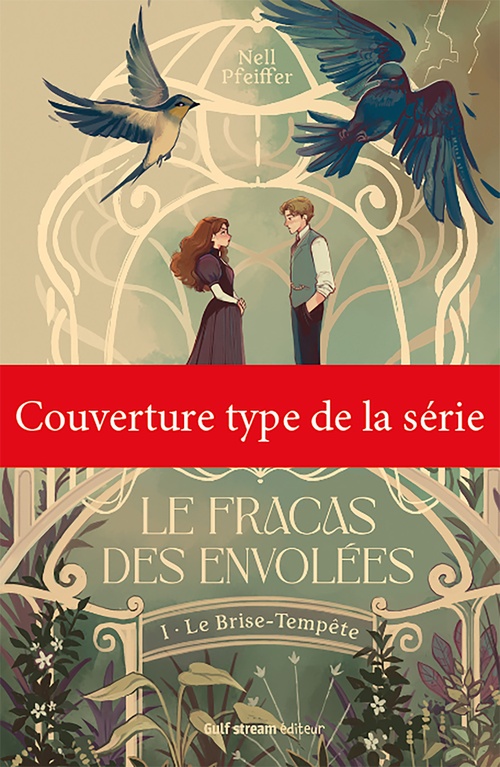 ebook cover of Le Fracas des Envolées - Tome 2 Les Enfants-Ouragan, by Nell Pfeiffer