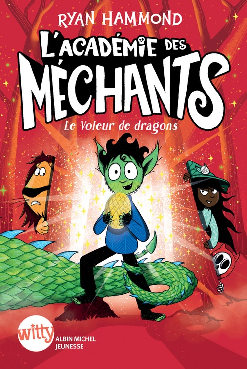 ebook cover of L'Académie des Méchants - tome 2 - Le Voleur de dragons, by Ryan Hammond