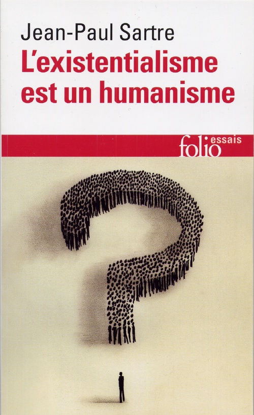 Couverture ebook de L'existentialisme est un humanisme, de Jean-Paul Sartre