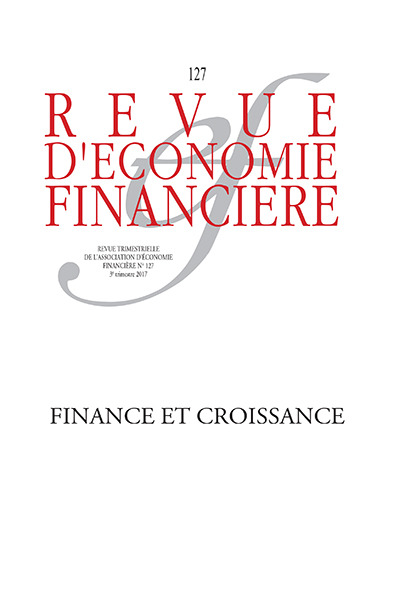 Couverture ebook de Finance et croissance, de