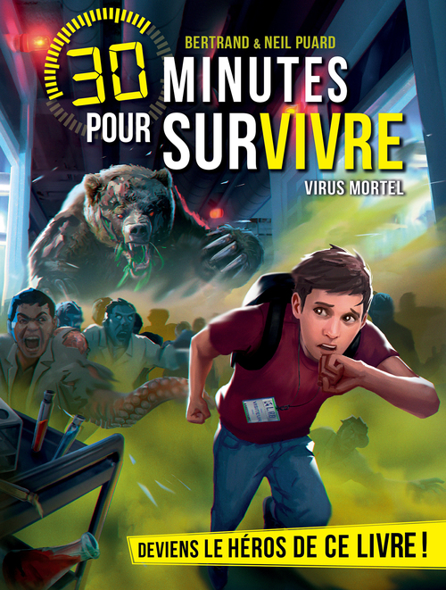 ebook cover of Virus mortel, by Bertrand Puard, Neil Puard
