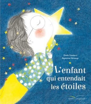 Couverture ebook de L'enfant qui entendait les étoiles, de Elodie Fondacci