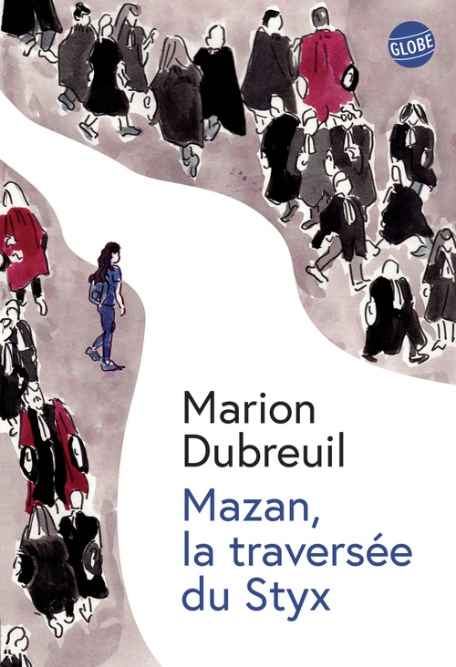 Couverture ebook de Mazan, la traversée du Styx, de Marion Dubreuil