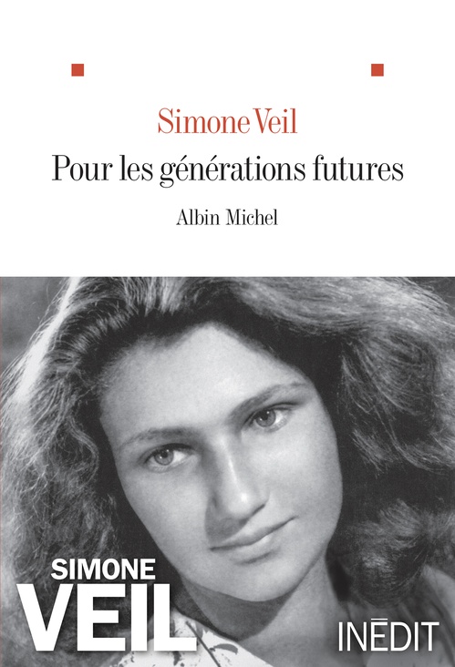 Couverture ebook de Pour les générations futures, de Simone Veil